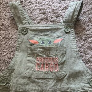 12 month Star Wars 100% cotton overalls